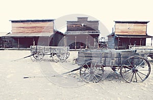 Old Trail Town, Cody, Wyoming, USA photo